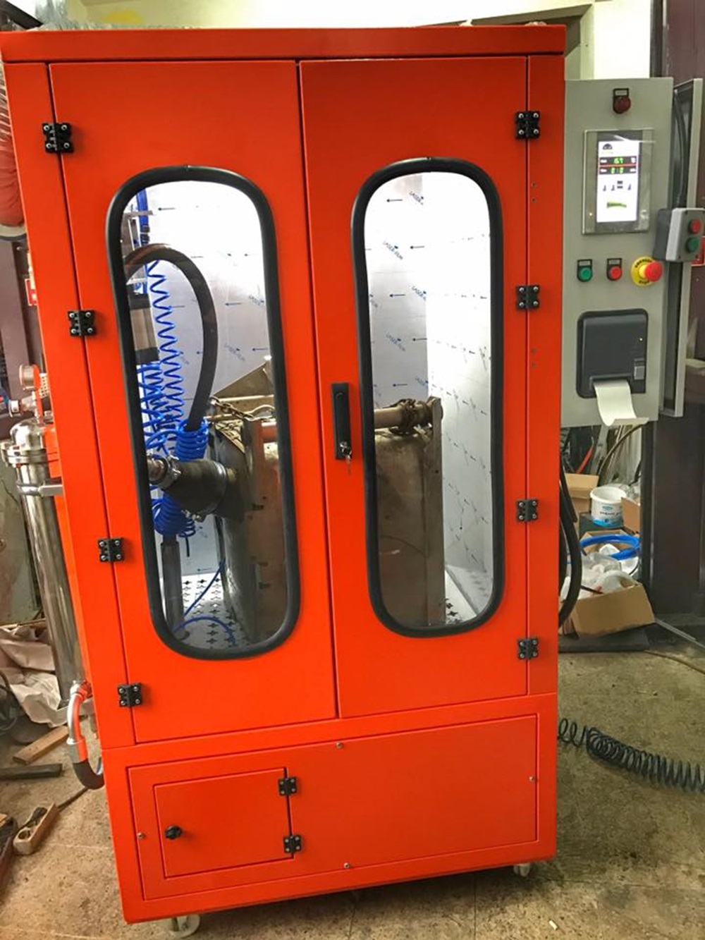 EMR98 PLUS DPF cleaning machine Graphic